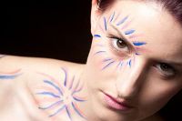 sommerliches extrem make up tfp shooting